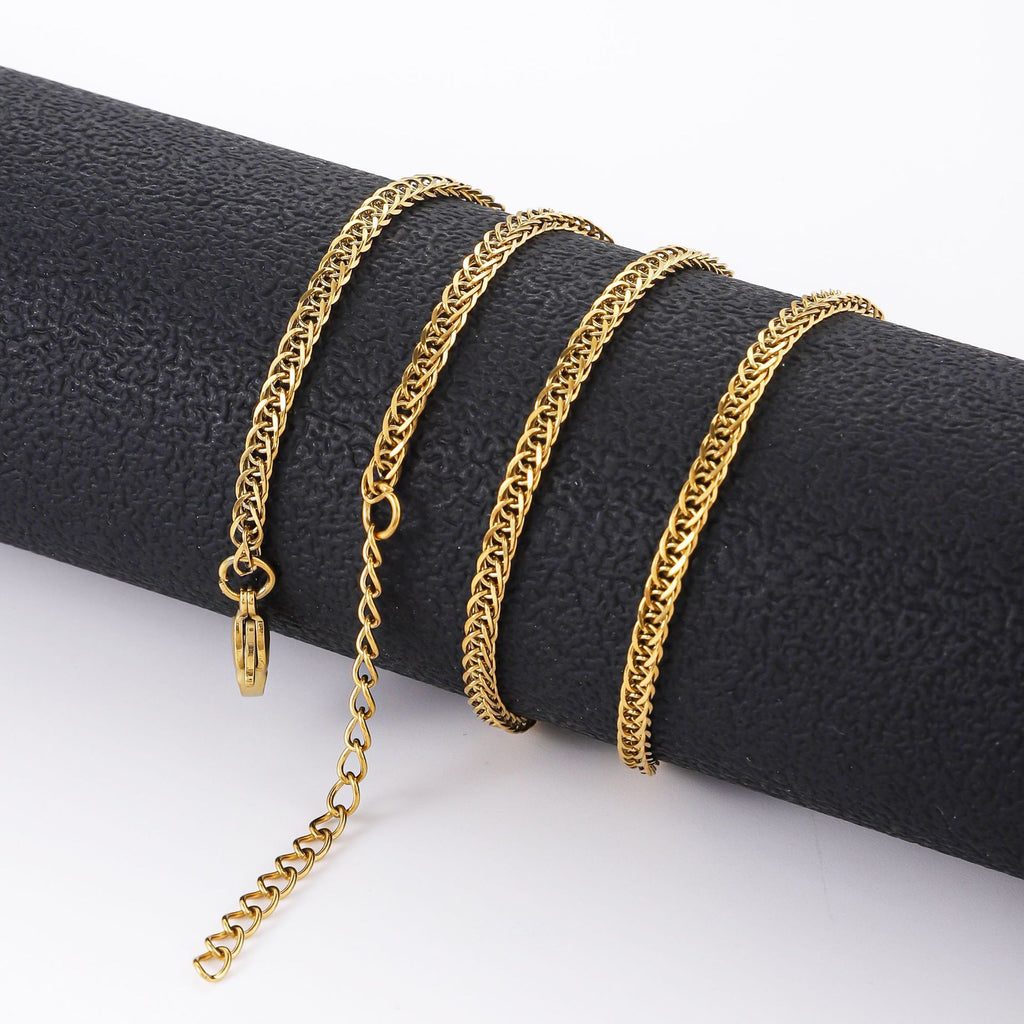 Collier Lien chaîne acier inoxydable