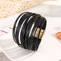 Manchette Tresse — bracelet multiliens — photographie fournisseur, vue 6