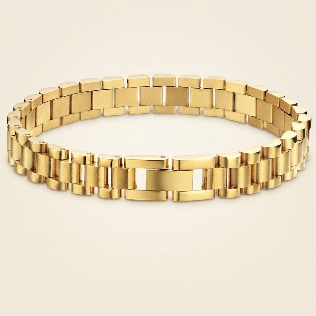 Bracelet Ligne doré – 18 cm